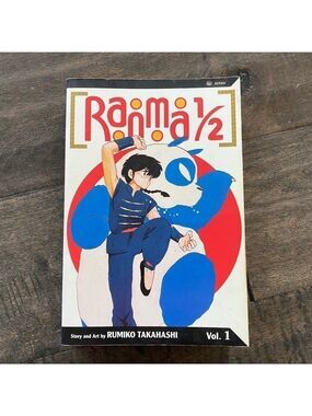 RANMA 1/2 Volume 1 Rumiko Takahashi English Manga Paperback Viz Media